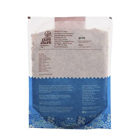 Pure & Sure Organic Rice Semi Polished - Rajmudi